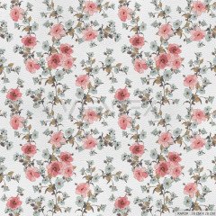 Floral Upholstery Faux Leather - CIC106