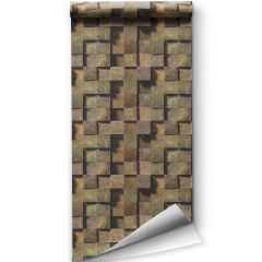 Self Adhesive Stone Patterned Vinyl Wall Covering Wallpaper - WLA122