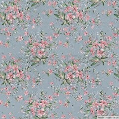 Floral Upholstery Faux Leather - CIC109