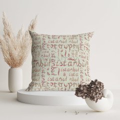 Istanbul Patterned Throw Pillow Cover - ISTCH106