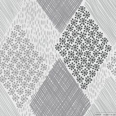 Geometric Patterned Upholstery Faux Leather - GEO154