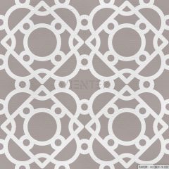 Geometric Patterned Upholstery Faux Leather - GEO156