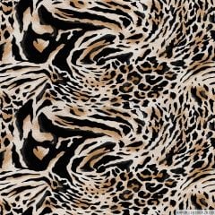 Leopard Pattern Upholstery Faux Leather - LEO104