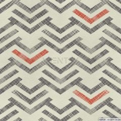 Geometric Patterned Upholstery Faux Leather - GEO159