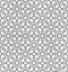 Geometric Patterned Upholstery Faux Leather - GEO103