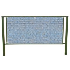 Stone Patterned Balcony Tarpaulin 430 gr/m² - STN104