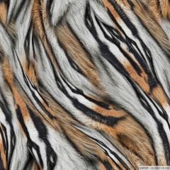 Leopard Pattern Upholstery Faux Leather - LEO109