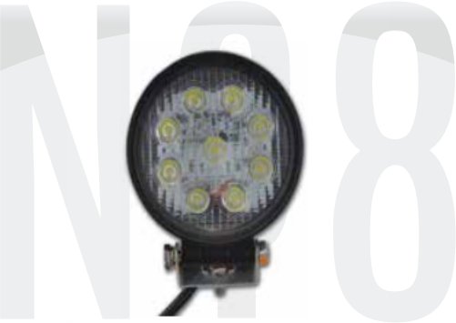 LAMBA Ø106mm 9 led 10-30v 27W