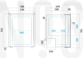 VITRIFRIGO C115iX BUZDOLABI, PASL., 12/24V, 115L