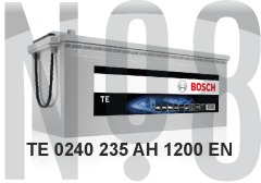 BOSCH T5 - EFB START STOP - 12V - 235AH - 1200CCA