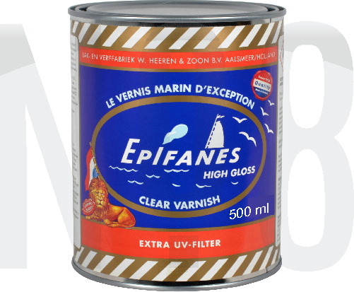 EPIFANES CLEAR VARNISH - 500 ML Parlak Vernik