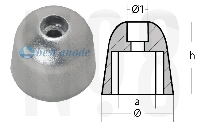 Side Power Bow Thruster, Stern Thruster Tutyası SP185 tutya