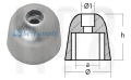 Side Power Bow Thruster, Stern Thruster Tutyası SP550A Aliminyum tutya