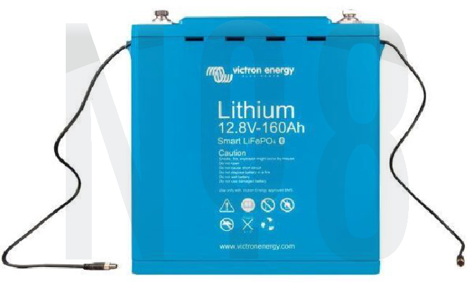 Victron Energy Lityum Akü LiFePO4 battery 12,8V/160Ah - Smart