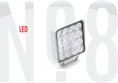 LAMBA 106x106mm,BEYAZ16 led 10-30v 48W