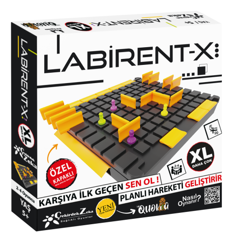 Labirent XL | Strateji & Dikkat Zeka Oyunu