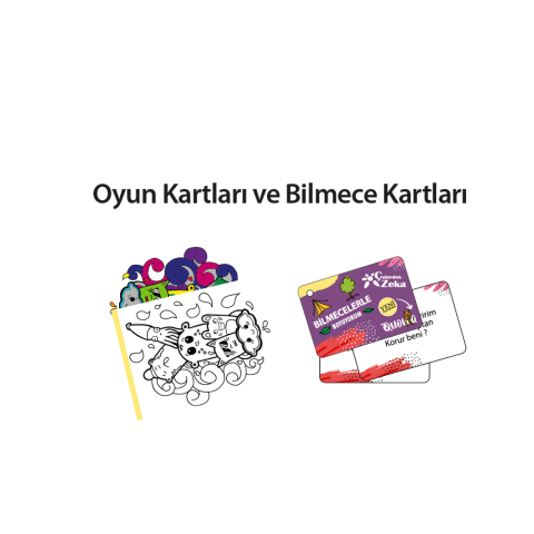 Bilmecelerle Boyuyorum | Etkinlik & Boyama Oyunu