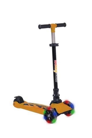 WINKY Işıklı Scooter Turuncu Katlanabilir 5+ Yaş