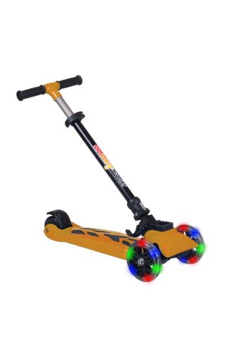 WİNKY SCOOTER TURUNCU IŞIKLI TEKER KATLANABİLİR 5+ YAŞ