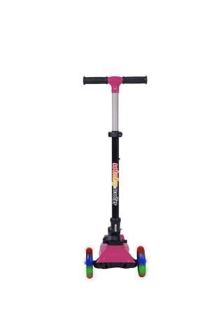 WİNKY SCOOTER PEMBE IŞIKLI TEKER KATLANABİLİR 5+YAŞ