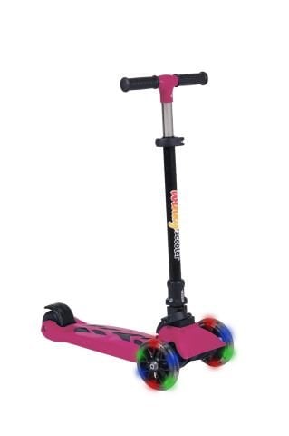 WINKY Işıklı Scooter Pembe Katlanabilir 5+ Yaş