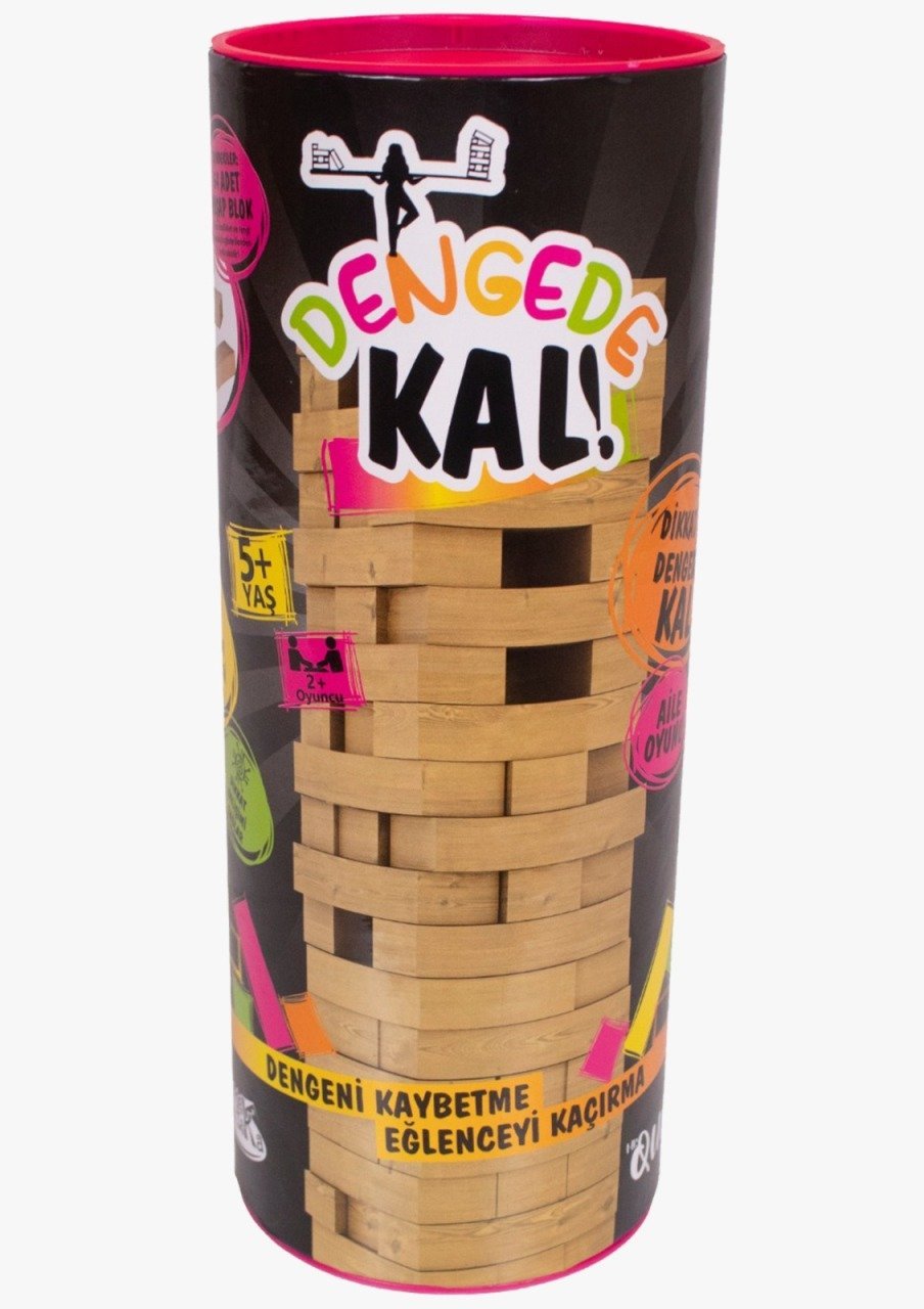 Dengede Kal | Ahşap Blok Denge Oyunu
