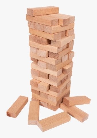 Dengede Kal | Ahşap Blok Denge Oyunu