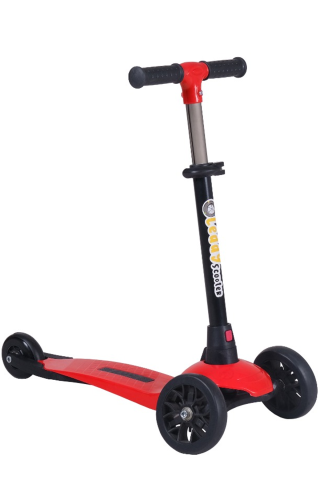 LEDDY SCOOTER KIRMIZI 3 TEKER KATLANABİLİR 2+ YAŞ