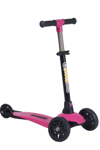 LEDDY SCOOTER PEMBE 3 TEKER KATLANABİLİR 2+ YAŞ