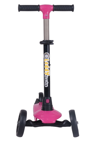 LEDDY Pembe Tekerlekli Scooter 2+ Yaş | Katlanabilir