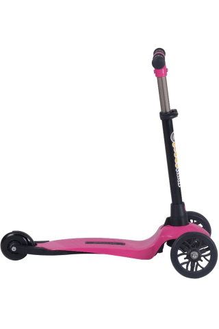 LEDDY Pembe Tekerlekli Scooter 2+ Yaş | Katlanabilir