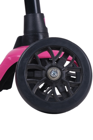 LEDDY SCOOTER PEMBE 3 TEKER KATLANABİLİR 2+ YAŞ