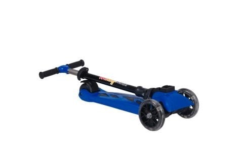 WİNKY SCOOTER MAVİ IŞIKLI TEKER KATLANABİLİR 5+YAŞ