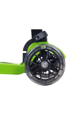 WINKY Işıklı Scooter Yeşil Katlanabilir 5+ Yaş