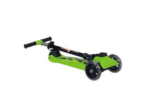 WINKY Işıklı Scooter Yeşil Katlanabilir 5+ Yaş