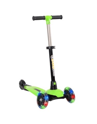 LEDDY SCOOTER YEŞİL IŞIKLI TEKER KATLANABİLİR 2+ YAŞ