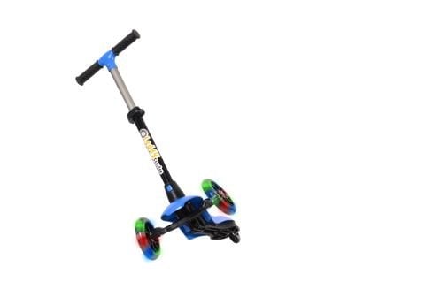 LEDDY SCOOTER MAVİ IŞIKLI TEKER KATLANABİLİR 2+ YAŞ