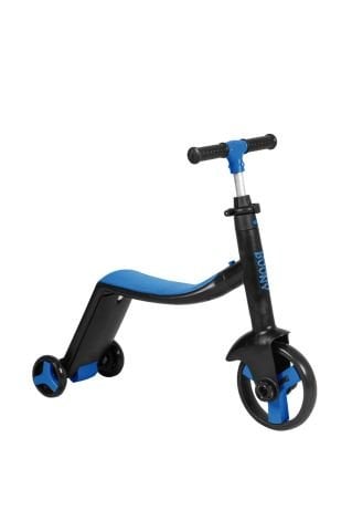 BOONY MAVİ ÇOCUK SCOOTER- BİSİKLET 1 ÜRÜN 3 ÖZELLİK 50 KG TAŞIMA KAPASİTELİ