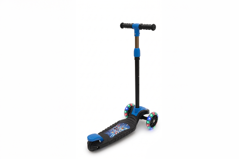 SWING Işıklı 3 Teker Çocuk Scooter (3+ Yaş) Mavi