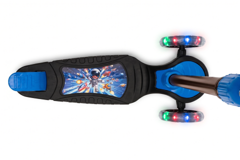 SWING Işıklı 3 Teker Çocuk Scooter (3+ Yaş) Mavi