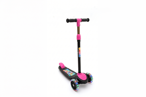 SWING Işıklı 3 Teker Çocuk Scooter (3+ Yaş) Pembe