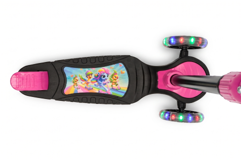 SWING Işıklı 3 Teker Çocuk Scooter (3+ Yaş) Pembe