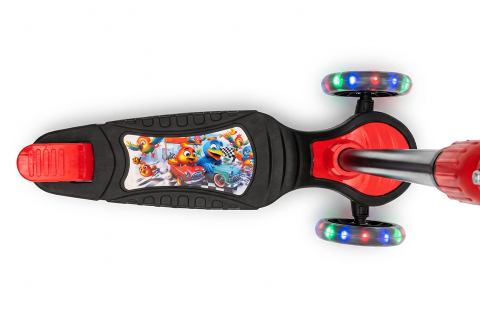 SWING Işıklı 3 Teker Çocuk Scooter (3+ Yaş) Kırmızı