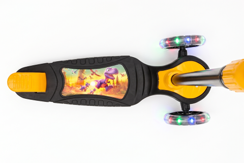 SWING Işıklı 3 Teker Çocuk Scooter (3+ Yaş) Sarı