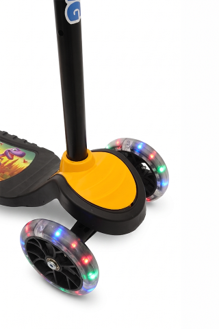SWING Işıklı 3 Teker Çocuk Scooter (3+ Yaş) Sarı