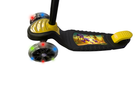 SWING Işıklı 3 Teker Çocuk Scooter (3+ Yaş) Sarı