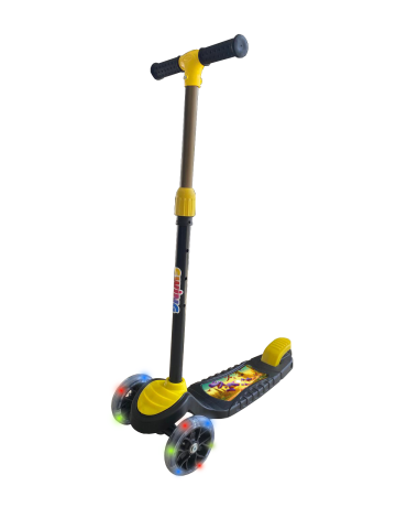 SWING Işıklı 3 Teker Çocuk Scooter (3+ Yaş) Sarı