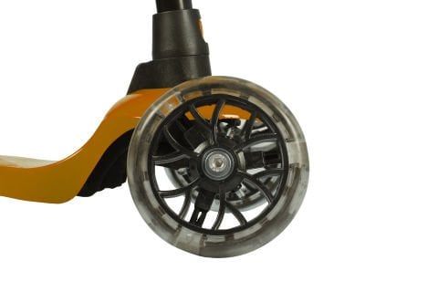 LEDDY Işıklı 3 Teker Çocuk Scooter (2+ Yaş) Turuncu