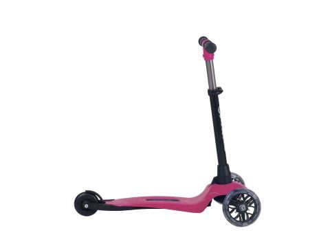 LEDDY Işıklı 3 Teker Çocuk Scooter (2+ Yaş) Pembe
