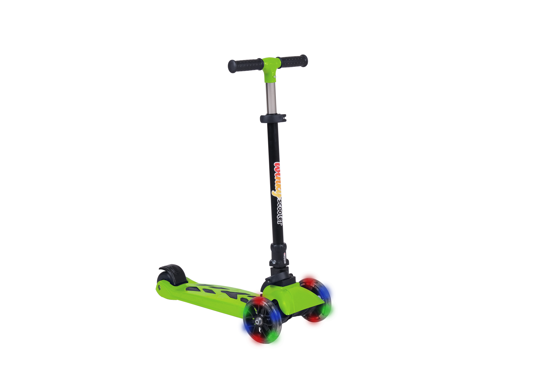 WINKY Işıklı 3 Teker Çocuk Scooter (5+ Yaş) Yeşil